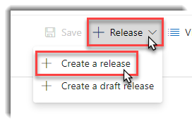 Create a release